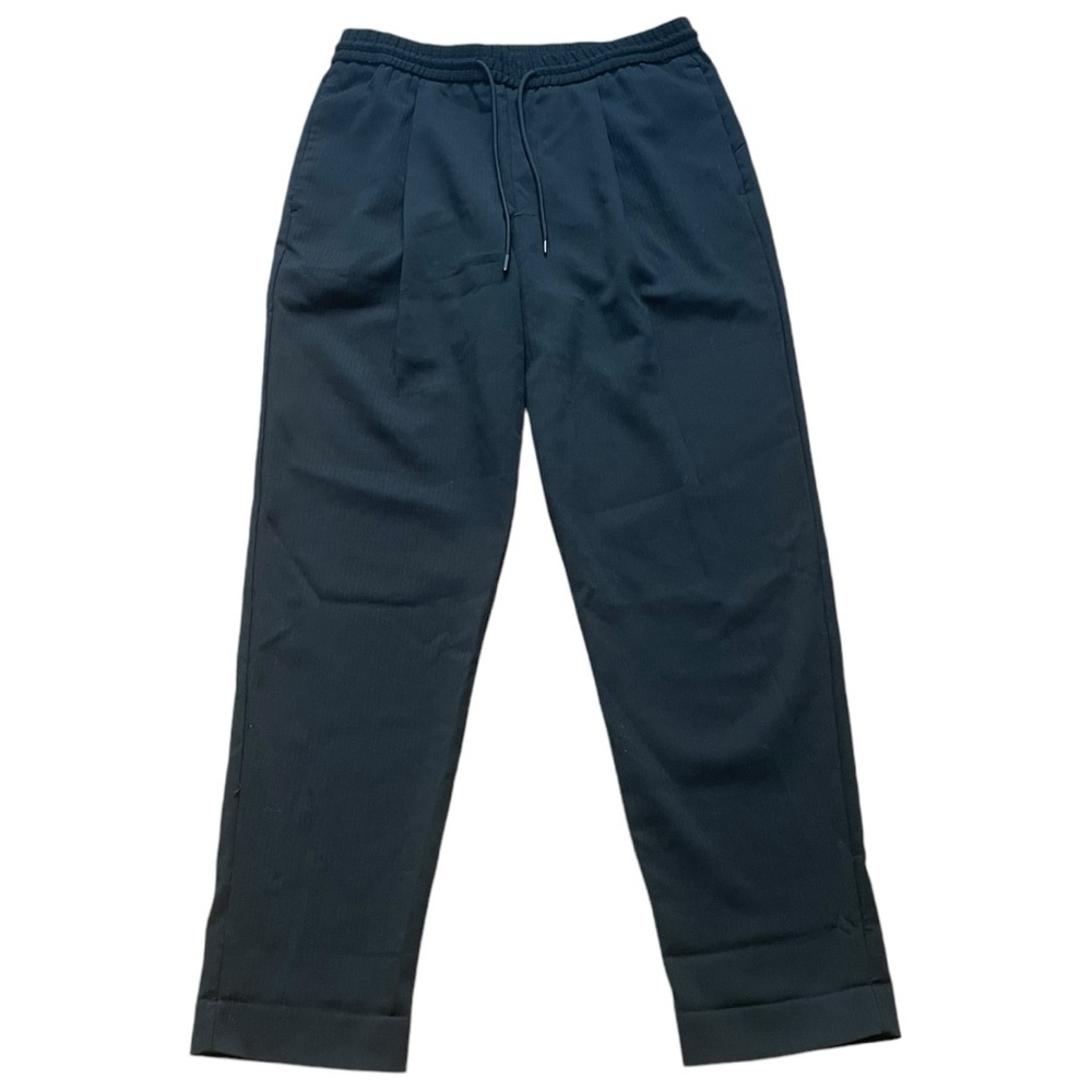 Black Textured Zara Pants (S)